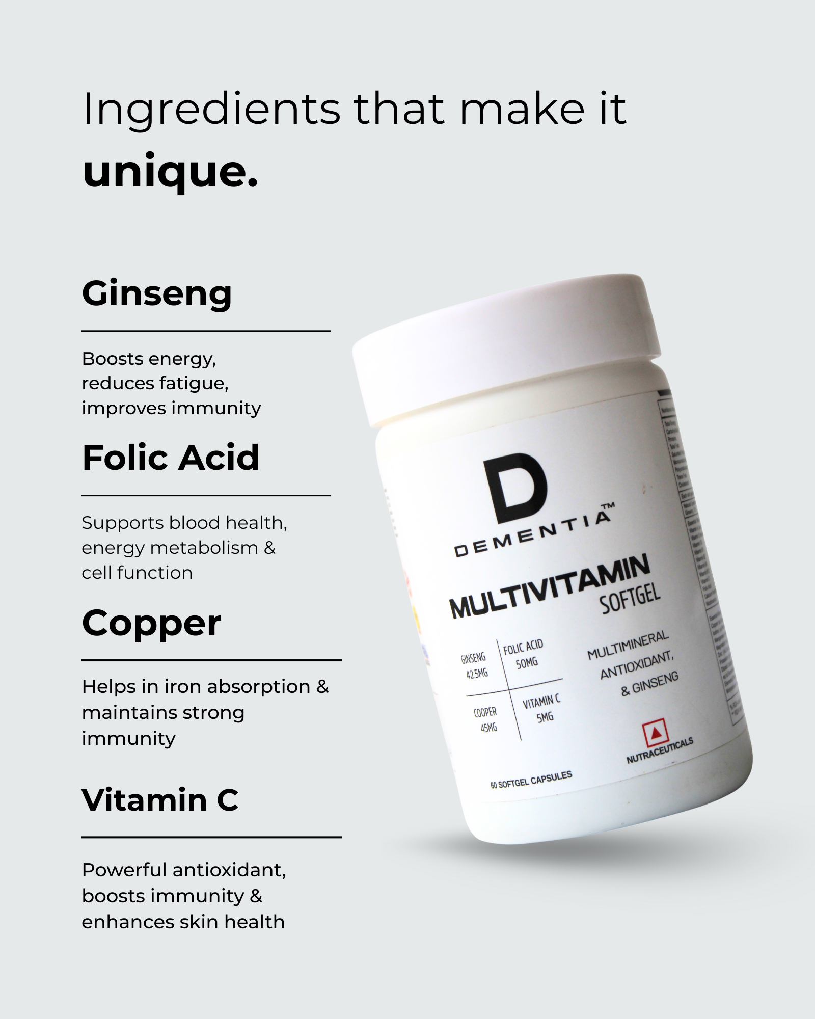 Dementia Multivitamin Softgel - Image 2